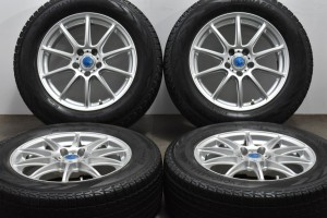 中古 スタッドレス タイヤ ホイール 4本セット 17インチ 7J +38 PCD 114.3225/65R17 102Q YFC 製ホイール【 ヨコハマ 製 スタッドレスタ