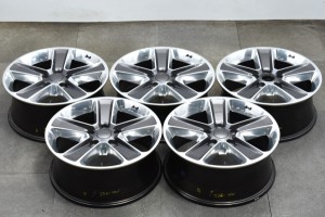 中古ホイール 5本セット 18インチ 7.5J +44.45 PCD 127 ジープ 純正 ホイール