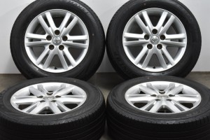 中古タイヤホイール 4本セット 16インチ 7J +50 PCD 114.3 215/60R16 95H トヨタ純正 ホイール【 ダンロップ 製 タイヤ付き】