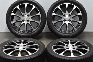 中古 スタッドレス タイヤ ホイール 4本セット 15インチ 4.5J +43 PCD 100165/55R15 75Q 社外 製ホイール【 KENDA 製 スタッドレスタイヤ