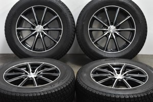 中古 スタッドレス タイヤ ホイール 4本セット 17インチ 7J +38 PCD 114.3225/65R17 102Q ブリヂストン 製ホイール【 ブリヂストン 製 ス