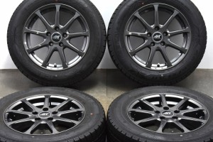 中古 スタッドレスタイヤホイール 4本セット 16インチ 6.5J +35 PCD 112 215/60R16 95Q BADX 製ホイール【 グッドイヤー 製 スタッドレス