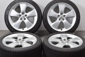 中古 スタッドレス タイヤ ホイール 4本セット 17インチ 7J +50 PCD 100215/45R17 87Q トヨタ 純正 ホイール【 ブリヂストン 製 スタッド