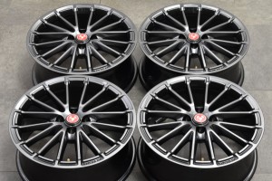 中古ホイール 4本セット 17インチ 7J +35 PCD 98 アバルト 純正 ホイール