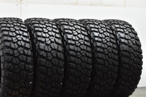 中古タイヤ 5本セット LT255/75R17 111/108Q サマータイヤのみ 【 BFグッドリッチ 製 マッドテレーン T/A KM2】