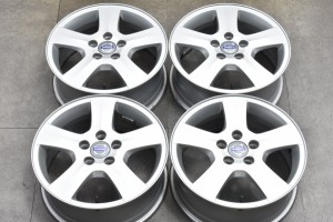 中古ホイール 4本セット 16インチ 6.5J +52.5 PCD 108 ボルボ 純正 ホイール