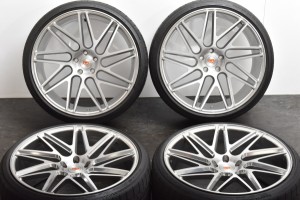 中古タイヤホイール 4本セット 21インチ 9.5J +42 +35 PCD 112 255/30ZR21 93Y VOSSEN 製ホイール【 コンチネンタル 製 タイヤ付き】