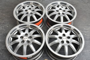 中古ホイール 4本セット 17インチ 8J +50 PCD 112 OZ 製ホイール