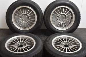 中古 スタッドレス タイヤ ホイール 4本セット 15インチ 6.5J +30 PCD 114.3195/65R15 91Q 社外 製ホイール【 ヨコハマ 製 スタッドレス