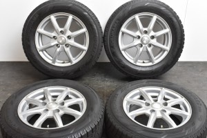 中古 スタッドレス タイヤ ホイール 4本セット 15インチ 6J +43 PCD 114.3195/65R15 91Q YFC 製ホイール【 ヨコハマ 製 スタッドレスタイ