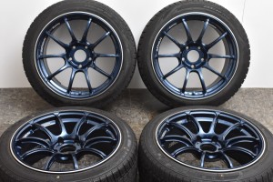 中古 スタッドレス タイヤ ホイール 4本セット 18インチ 8.5J 9.5J +35 PCD 120225/45R18 91Q 255/40R18 99Q ヨコハマ 製ホイール【 ケン