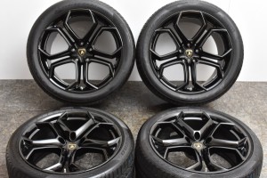 中古タイヤホイール 4本セット 19インチ 9J +32.2 PCD112 20インチ 20in 12J +56.7 PCD120 255/35R19 335/30R20 ランボルギーニ純正 製ホ