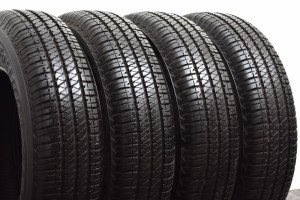 中古タイヤ 4本セット 195/80R15 96S サマータイヤのみ 【 ブリヂストン 製 デューラー H/T 684II】