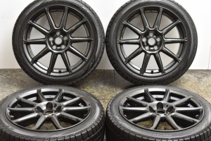 中古 スタッドレス タイヤ ホイール 4本セット 17インチ 7.5J +48 PCD 100215/45R17 91Q トヨタ 純正 ホイール【 ピレリ 製 スタッドレス