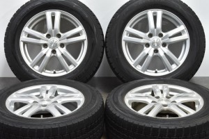 中古 スタッドレス タイヤ ホイール 4本セット 16インチ 6.5J +48 PCD 114.3215/60R16 95Q ダンロップ 製ホイール【 ダンロップ 製 スタ