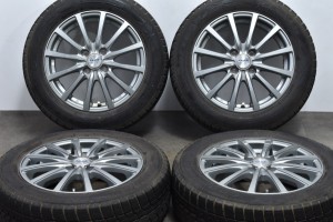 中古 スタッドレス タイヤ ホイール 4本セット 15インチ 5.5J +43 PCD 100175/65R15 84Q ジャパン三陽 製ホイール【 グッドイヤー 製 ス