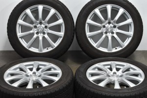 中古 スタッドレス タイヤ ホイール 4本セット 18インチ 8J +45 PCD 114.3245/50R18 104Q Weds 製ホイール【 ヨコハマ 製 スタッドレスタ