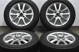 中古 スタッドレス タイヤ ホイール 4本セット 14インチ 5.5J +45 PCD 100175/65R14 82Q ダンロップ 製ホイール【 ダンロップ 製 スタッ