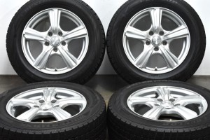 中古 スタッドレス タイヤ ホイール 4本セット 16インチ 6.5J +53 PCD 114.3215/60R16 95Q ダンロップ 製ホイール【 ダンロップ 製 スタ