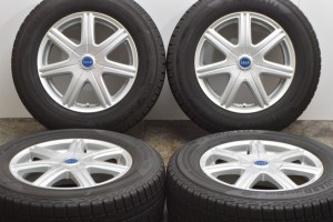 中古 スタッドレス タイヤ ホイール 4本セット 16インチ 6.5J +54 PCD 100/114.3mm マルチ215/65R16 98Q ブリヂストン 製ホイール【 ヨコ