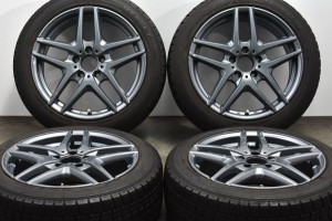 中古 スタッドレス タイヤ ホイール 4本セット 17インチ 7.5J +47 PCD 112205/50R17 89Q モンツァジャパン 製ホイール【 グッドイヤー 製