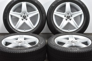 中古 スタッドレス タイヤ ホイール 4本セット 19インチ 8.5J +56 PCD 112255/50R16 107H TAS 製ホイール【 ミシュラン 製 スタッドレス