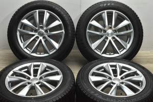 中古 スタッドレス タイヤ ホイール 4本セット 17インチ 7.5J +45 PCD 114.3225/55R17 97Q ニッサン 純正 ホイール【 ダンロップ 製 スタ