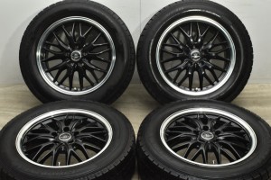 中古 スタッドレス タイヤ ホイール 4本セット 17インチ 7J +42 PCD 114.3225/60R17 99Q BADX 製ホイール【 グッドイヤー 製 スタッドレ