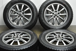 中古 スタッドレス タイヤ ホイール 4本セット 16インチ 6.5J +53 PCD 114.3215/60R16 95Q レアマイスター 製ホイール【 グッドイヤー 製