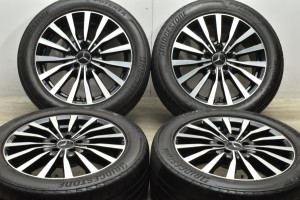 中古タイヤホイール 4本セット 18インチ 8J +41 PCD 112 245/50R18 104Y 阿部商会 製ホイール【 ブリヂストン 製 タイヤ付き】