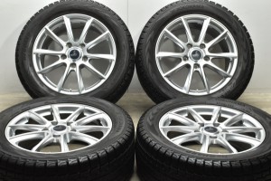 中古 スタッドレス タイヤ ホイール 4本セット 20インチ 8.5J +55 PCD 150285/50R20 112Q Weds デルモア LX.L 【 ヨコハマ 製 スタッドレ