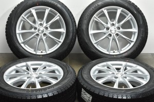 中古 スタッドレス タイヤ ホイール 4本セット 17インチ 7J +38 PCD 114.3215/60R17 96Q ホットスタッフ 製ホイール【 ヨコハマ 製 スタ