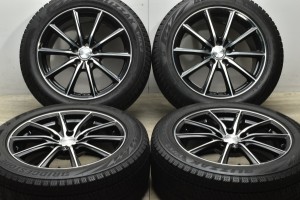 中古 スタッドレス タイヤ ホイール 4本セット 18インチ 8J +45 PCD 114.3235/50R18 97Q ブリヂストン 製ホイール【 ブリヂストン 製 ス