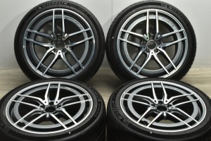 中古タイヤホイール 4本セット 20インチ 9.5J +53.5 11J +63 PCD 112 265/40R20 295/35R20 メルセデスAMG SL43 純正 ホイール【 ミシュラ