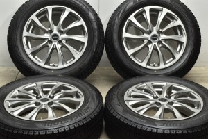 中古 スタッドレス タイヤ ホイール 4本セット 16インチ 6J +40 PCD 100195/65R16 92Q バルミナ【 ブリヂストン 製 スタッドレスタイヤ付