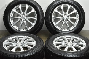 中古 スタッドレス タイヤ ホイール 4本セット 17インチ 7J +40 PCD 114.3225/65R17 102Q Weds 製ホイール【 ヨコハマ 製 スタッドレスタ