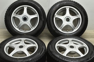 中古 スタッドレス タイヤ ホイール 4本セット 16インチ 7J +35 PCD 114.3205/65R16 95Q 社外 製ホイール【 ヨコハマ 製 スタッドレスタ