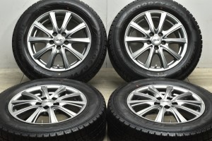 中古 スタッドレス タイヤ ホイール 4本セット 15インチ 6J +45 PCD 100195/65R15 91Q BADX 製ホイール【 グッドイヤー 製 スタッドレス