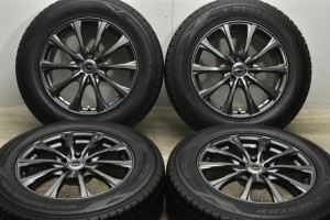 中古 スタッドレス タイヤ ホイール 4本セット 18インチ 7.5J +38 PCD 114.3235/65R18 106Q ダンロップ 製ホイール【 ダンロップ 製 スタ