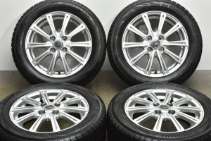 中古 スタッドレス タイヤ ホイール 4本セット 15インチ 5.5J +50 PCD 100185/60R15 84Q YFC 製ホイール【 ヨコハマ 製 スタッドレスタイ