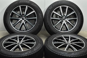 中古 スタッドレス タイヤ ホイール 4本セット 17インチ 7J +53 PCD 114.3225/60R17 99Q SPORT KRONE【 ブリヂストン 製 スタッドレスタ