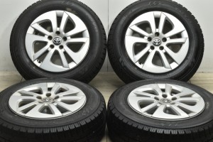 中古 スタッドレス タイヤ ホイール 4本セット 15インチ 6.5J +40 PCD 100195/65R15 91Q トヨタ 純正 ホイール【 トーヨー 製 スタッドレ