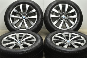 中古 スタッドレス タイヤ ホイール 4本セット 18インチ 8.5J +48 PCD 120255/55R18 109H 阿部商会 製ホイール【 ピレリ 製 スタッドレス