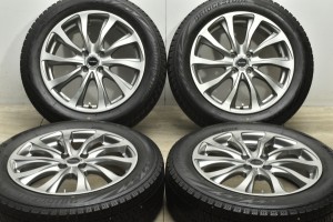 中古 スタッドレス タイヤ ホイール 4本セット 17インチ 6J +40 PCD 100195/60R17 90Q ブリヂストン 製ホイール【 ブリヂストン 製 スタ