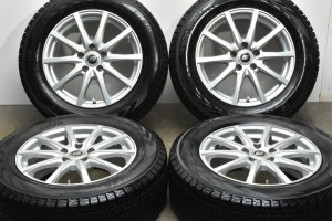 中古 スタッドレス タイヤ ホイール 4本セット 17インチ 7J +38 PCD 114.3225/65R17 102Q レアマイスター 製ホイール【 ヨコハマ 製 スタ