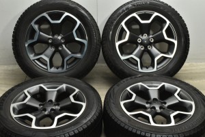 中古 スタッドレス タイヤ ホイール 4本セット 17インチ 7J +48 PCD 100225/55R17 97Q スバル GP系 XV 純正【 ブリヂストン 製 スタッド