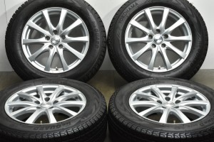 中古 スタッドレス タイヤ ホイール 4本セット 17インチ 7J +39 PCD 114.3225/65R17 102Q WEDS ラブリオン 【 ヨコハマ 製 スタッドレス