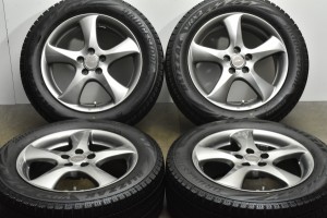 中古 スタッドレス タイヤ ホイール 4本セット 16インチ 6.5J +48 PCD 100205/55R16 91Q ブリヂストン 製ホイール【 ブリヂストン 製 ス