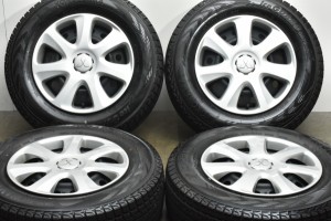 中古 スタッドレス タイヤ ホイール 4本セット 16インチ 6.5J +38 PCD 114.3215/70R16 100Q ミツビシ純正 ホイール【 ヨコハマ 製 スタッ