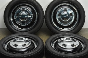 中古 スタッドレス タイヤ ホイール 4本セット 15インチ 4.5J +45 PCD 100165/55R15 75Q MID 製ホイール【 ピレリ 製 スタッドレスタイヤ